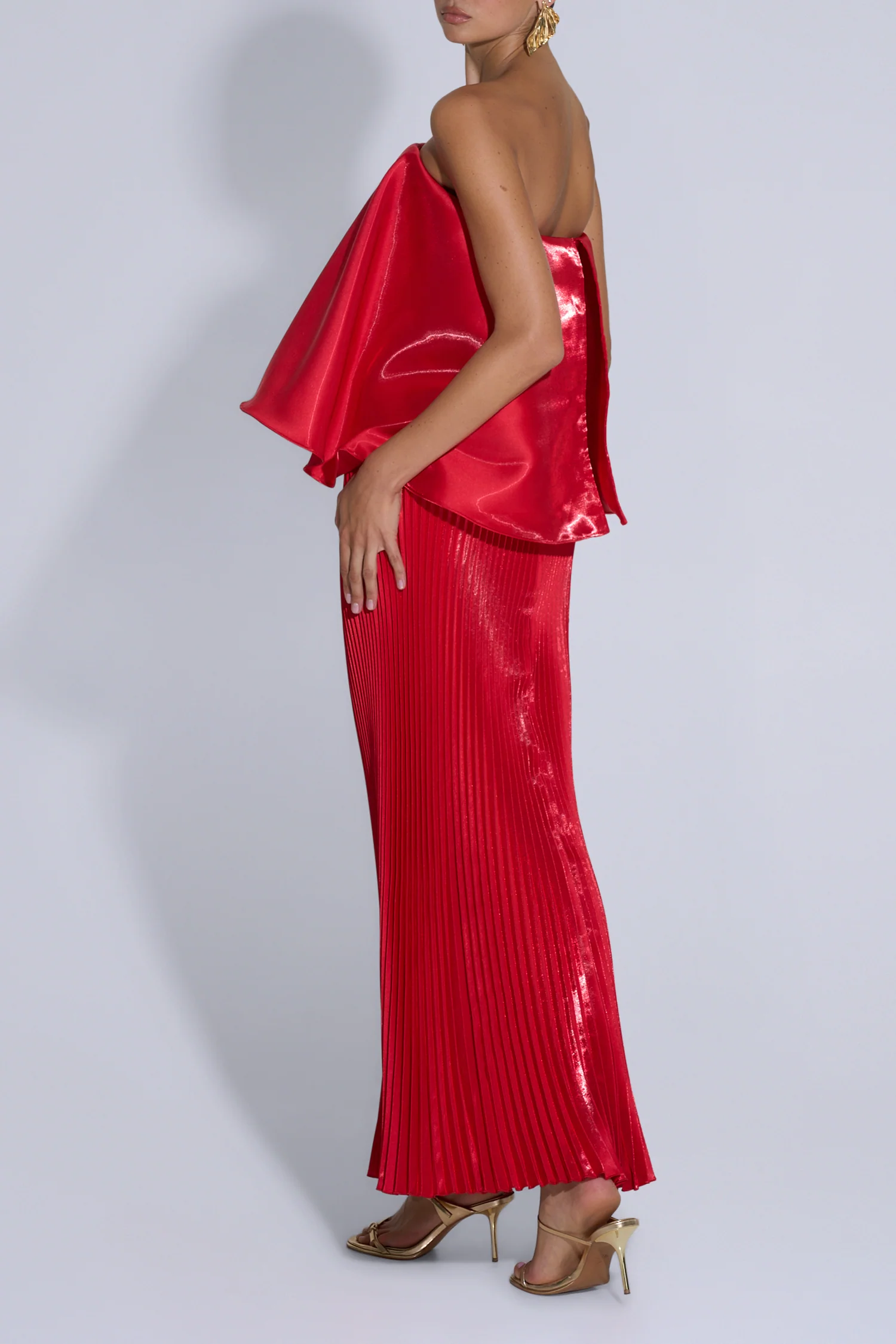 Aman Gown - Scarlet Gloss - Image 4