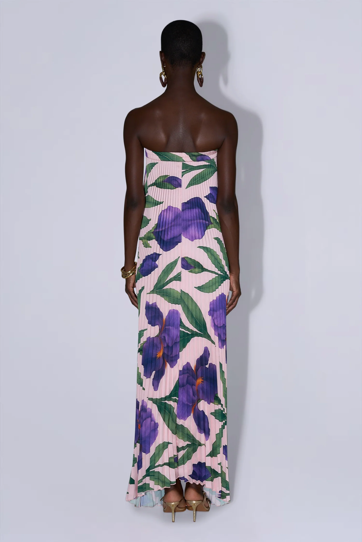 Bisous Strapless Gown - Iris Garden - Image 4