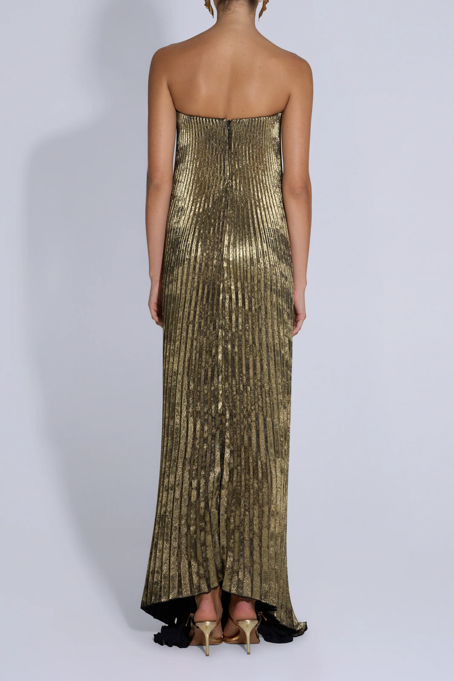Black Tie Gown - Gold Foil - Image 3