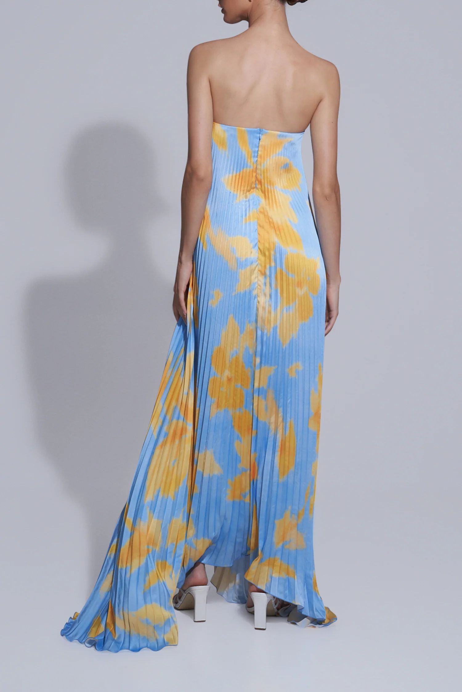 Black Tie Gown - Jardin Blue - Image 4