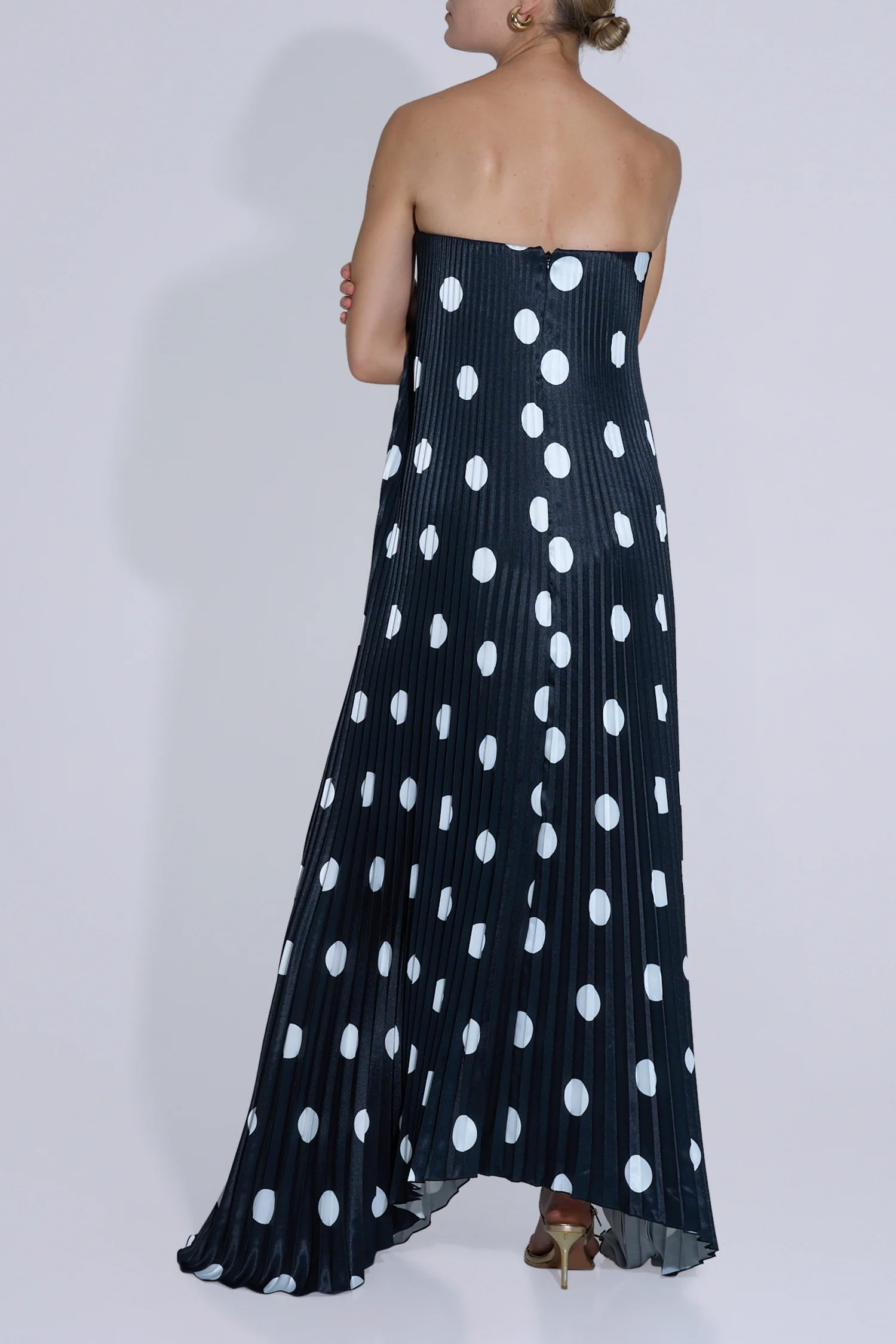 Black Tie Gown - Polka Noir - Image 4