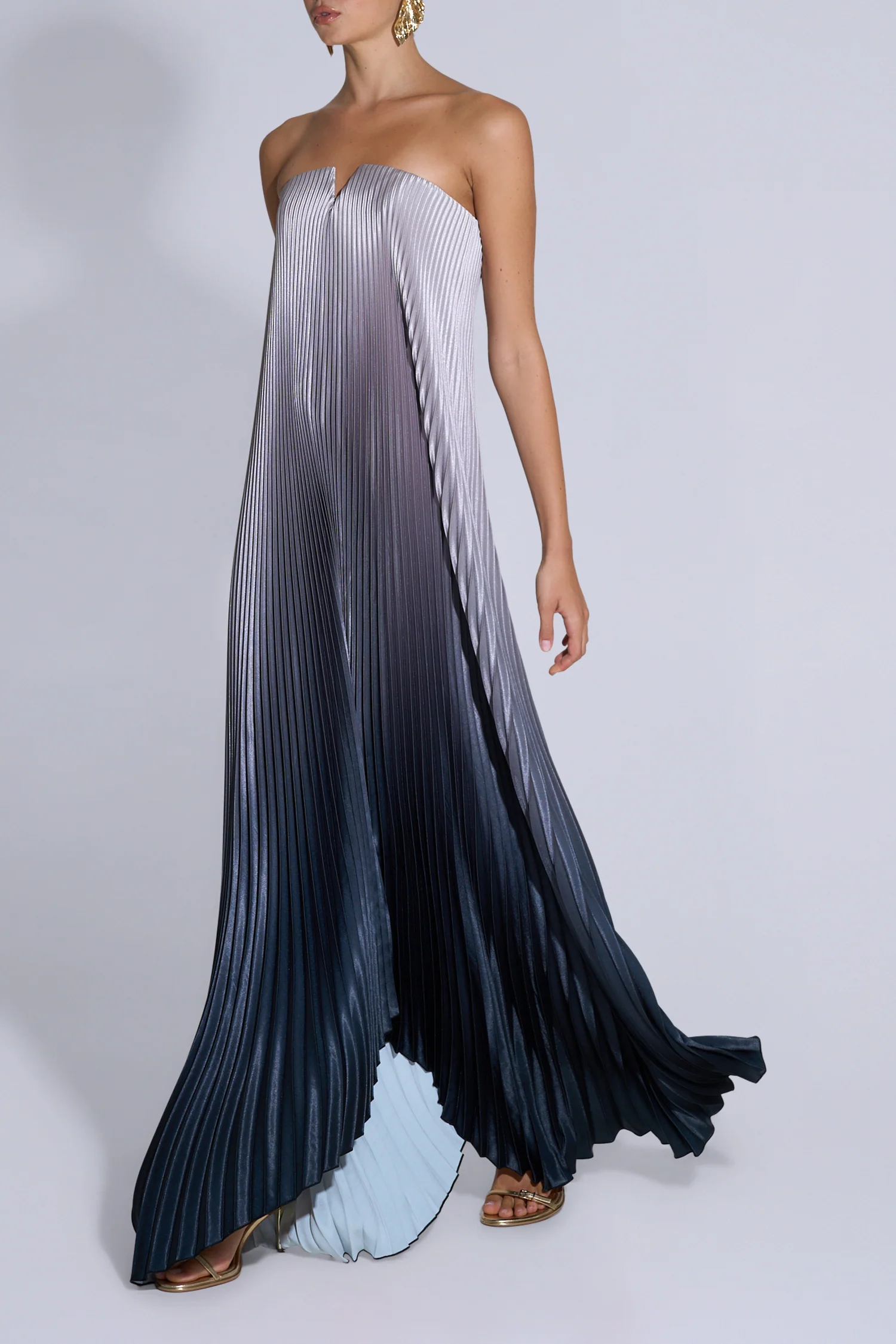 Black Tie Gown - Smoke Ombre - Image 3