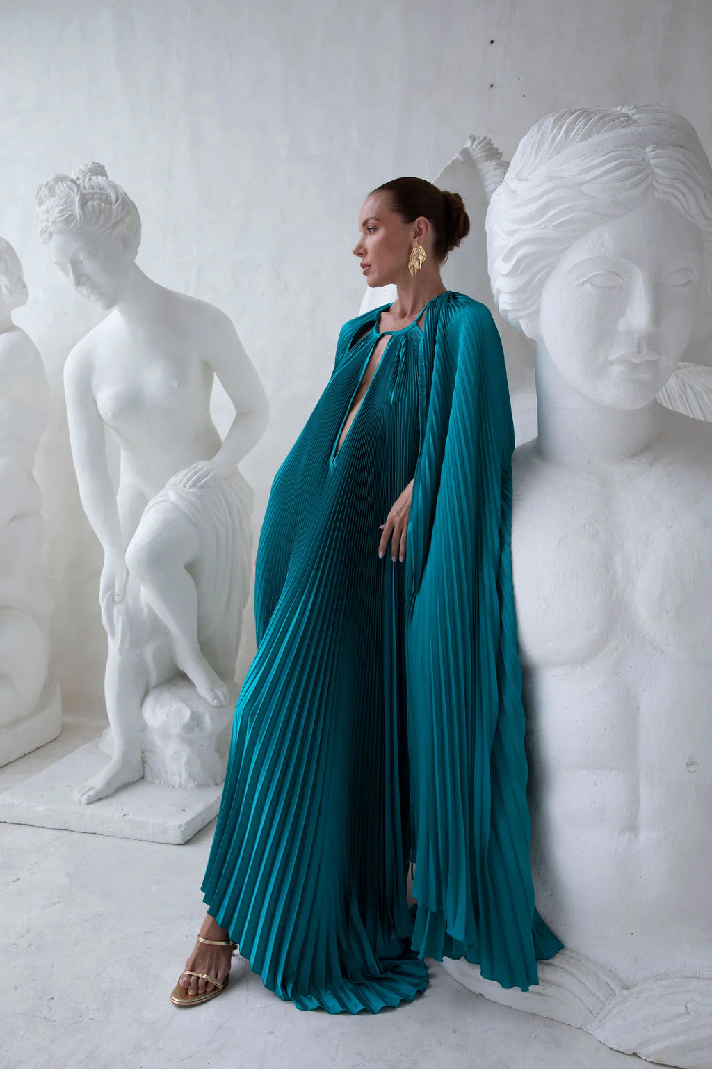 Boheme Cape Gown - Jewel - Image 2