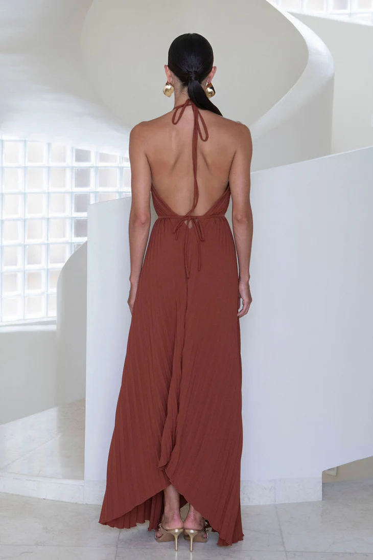 Boheme Gown - Terracotta - Image 3