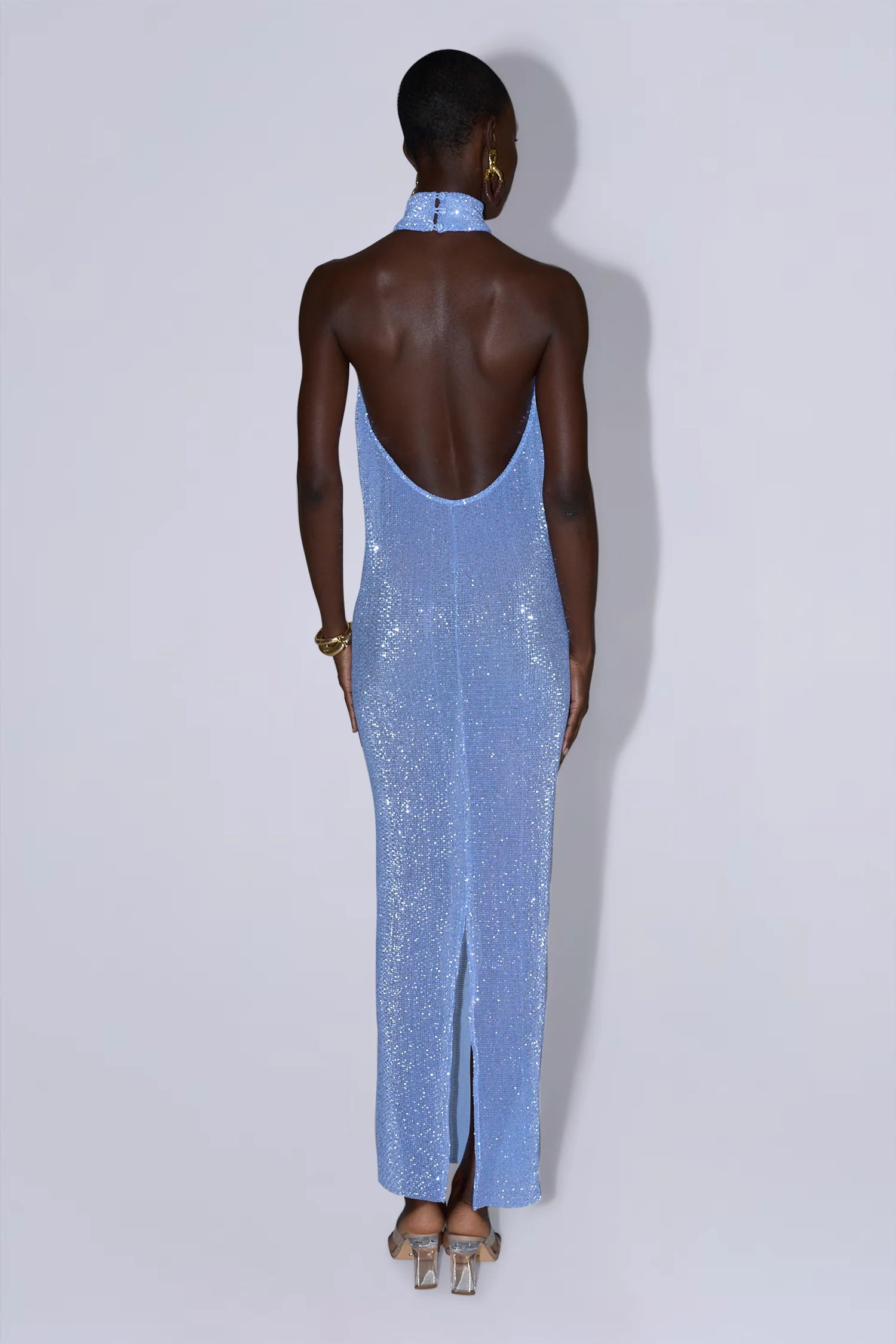 Casablanca Gown - Sapphire Sequin - Image 2