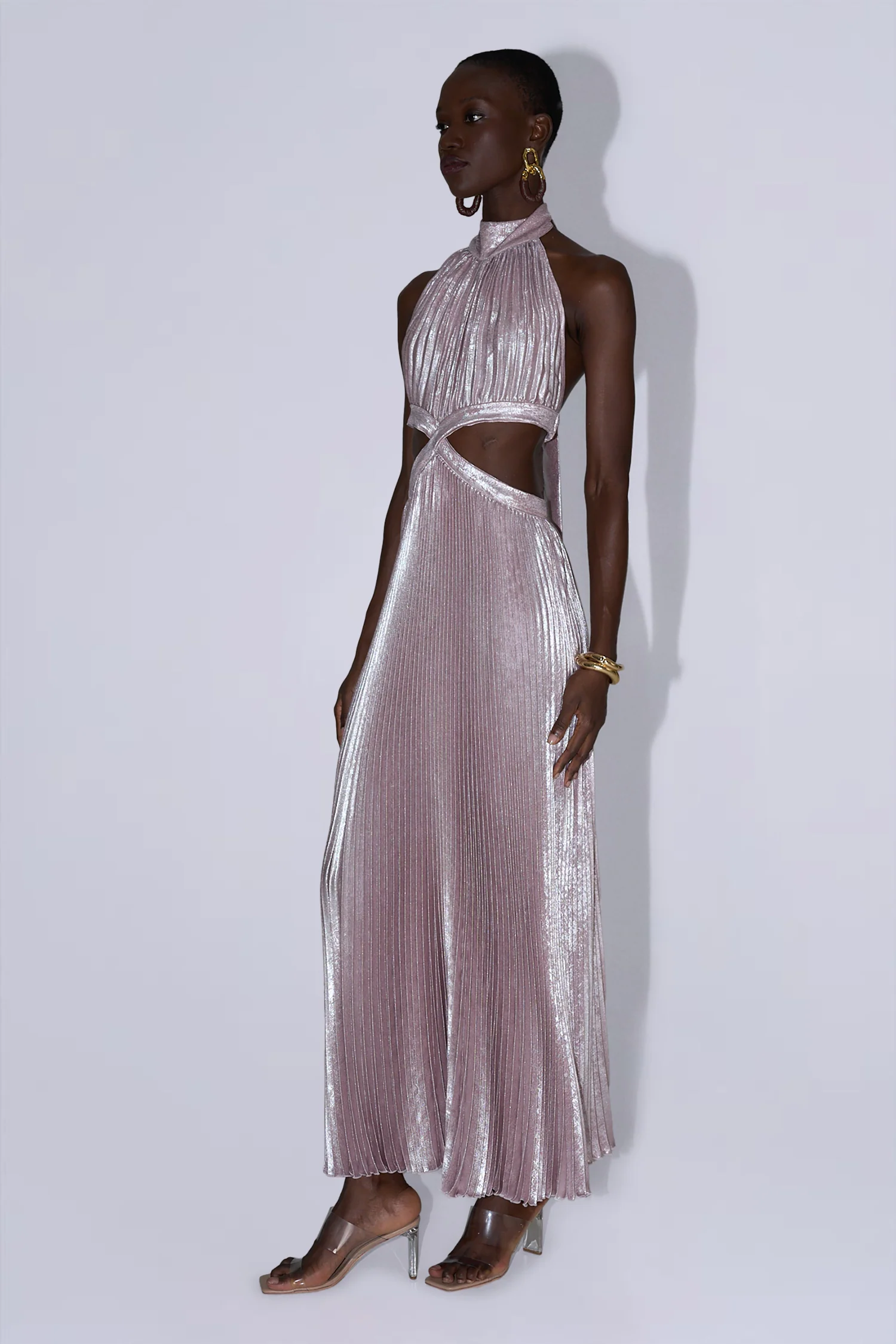 Cleopatra Gown - Dusty Shimmer - Image 4