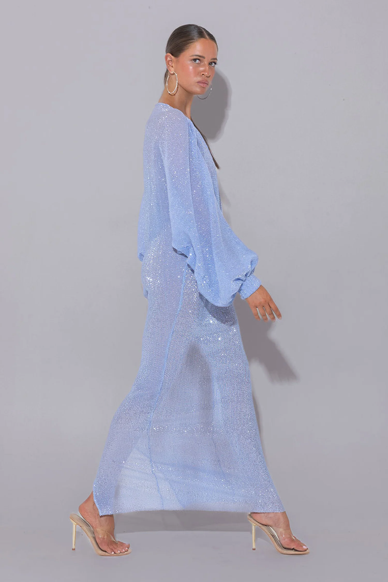 Experimental Gown - Sapphire Sequin - Image 3