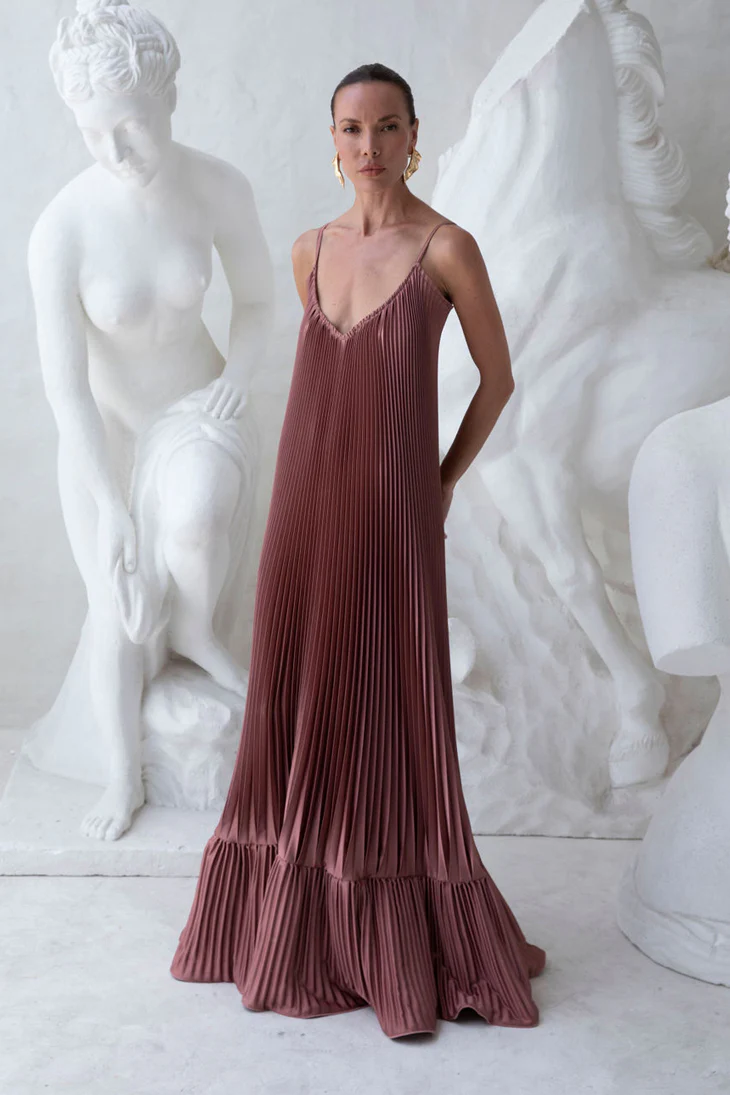 Marrakesh Dress - Suede