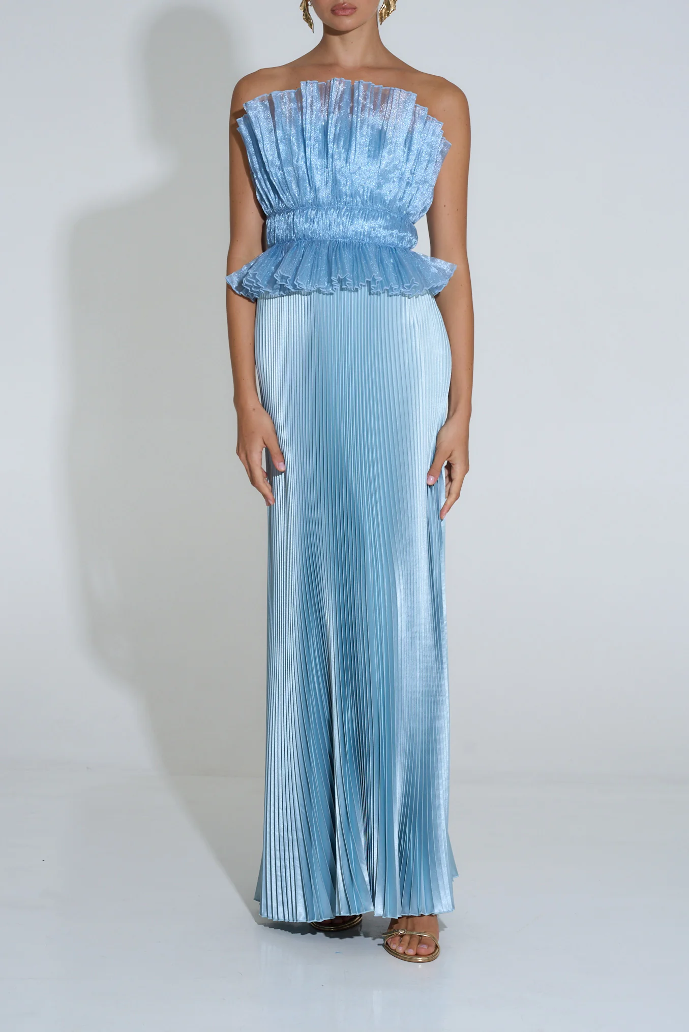 Masquerade Gown - Oyster
