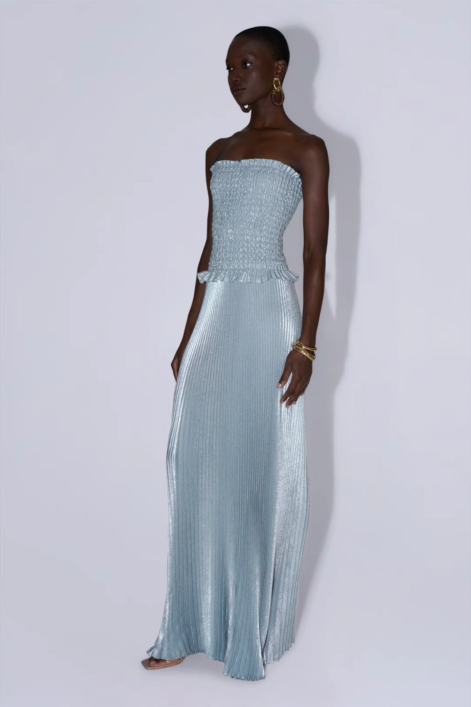 Maya Gown - Arctic Shimmer - Image 4