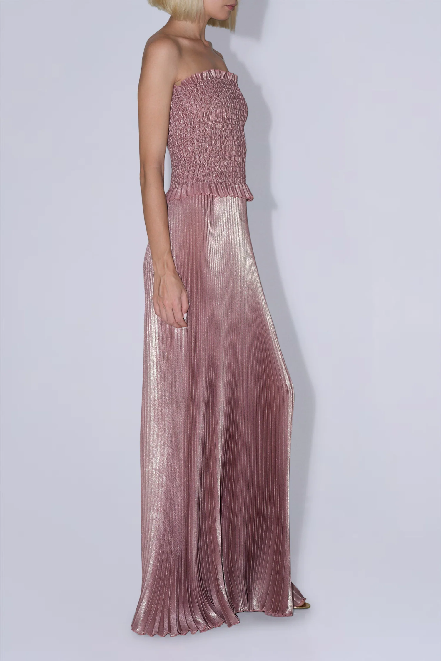Maya Gown - Rose Quartz Shimmer - Image 2