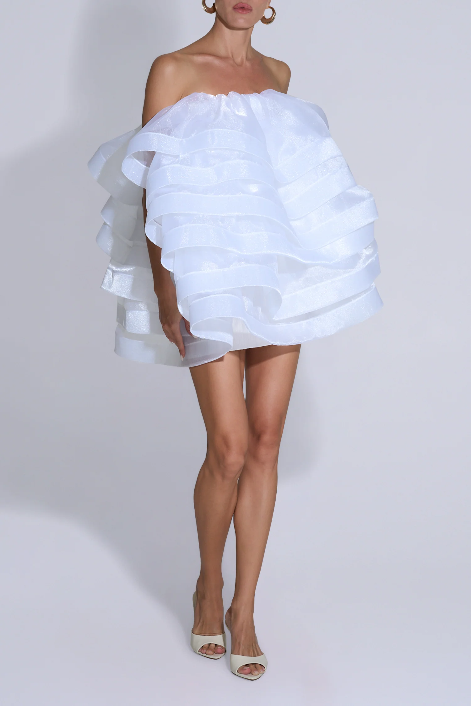 Mayfair Mini - Ivory Organza - Image 3