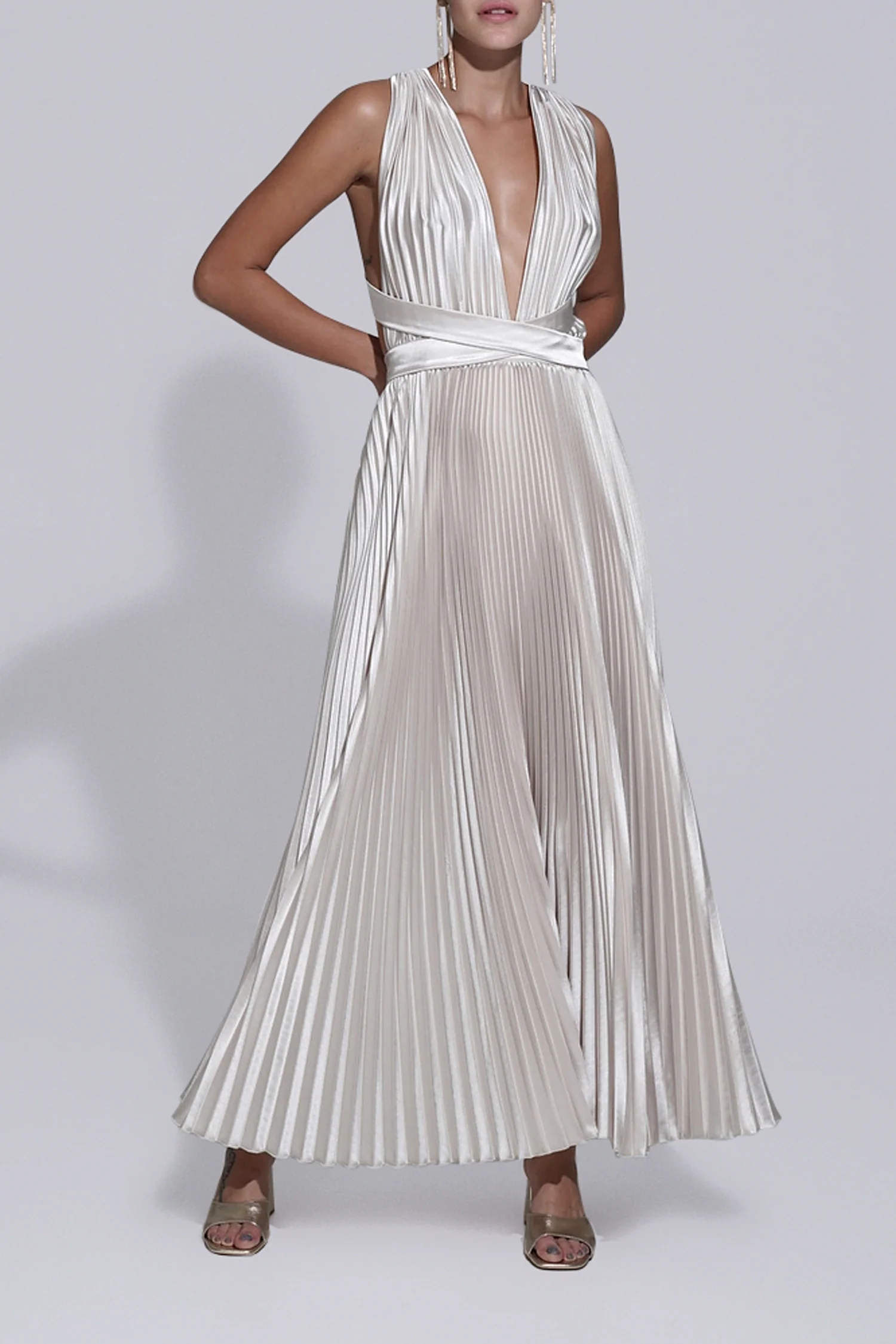 Moderniste Gown - Champagne