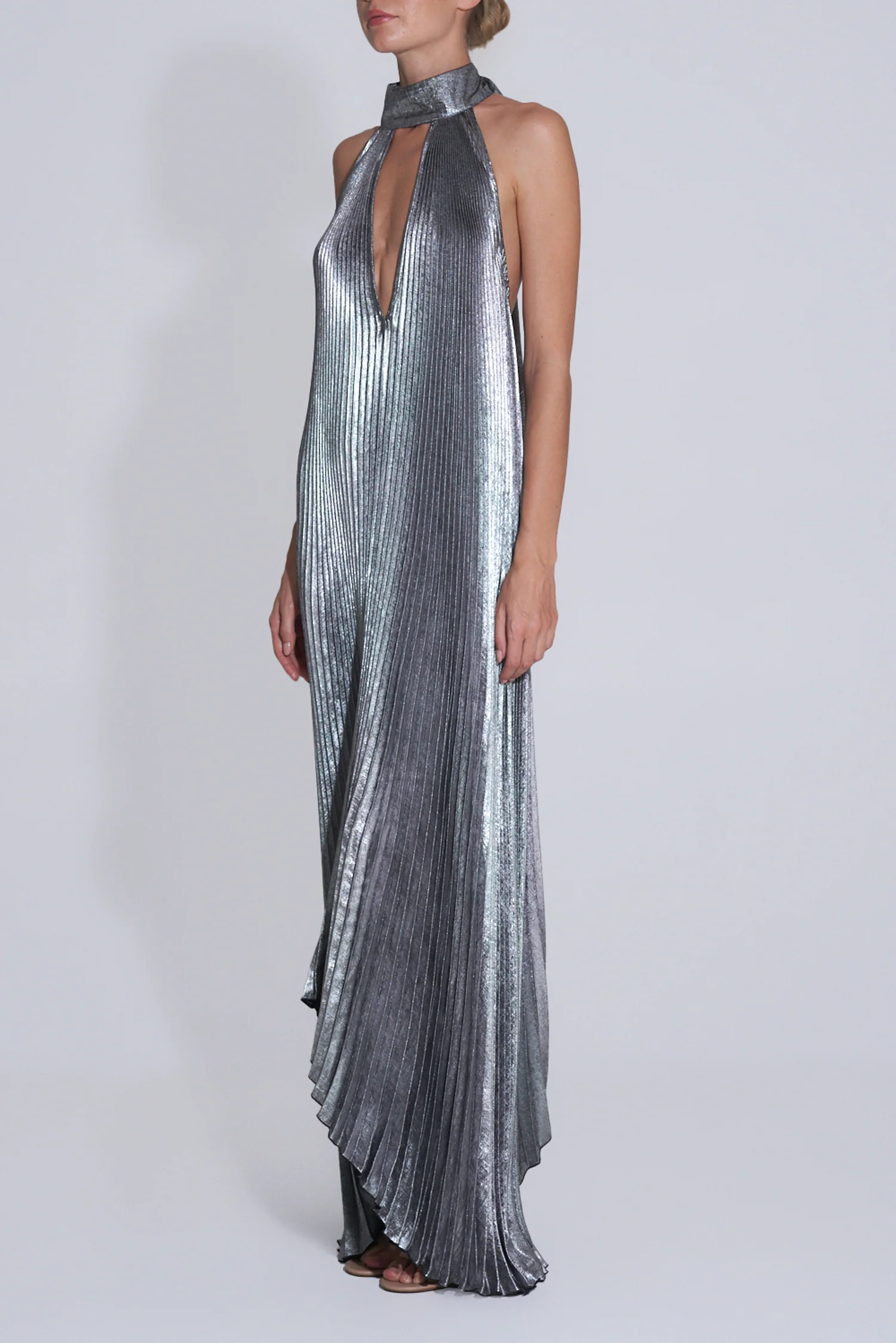 Opera Gown - Gunmetal Shimmer - Image 2