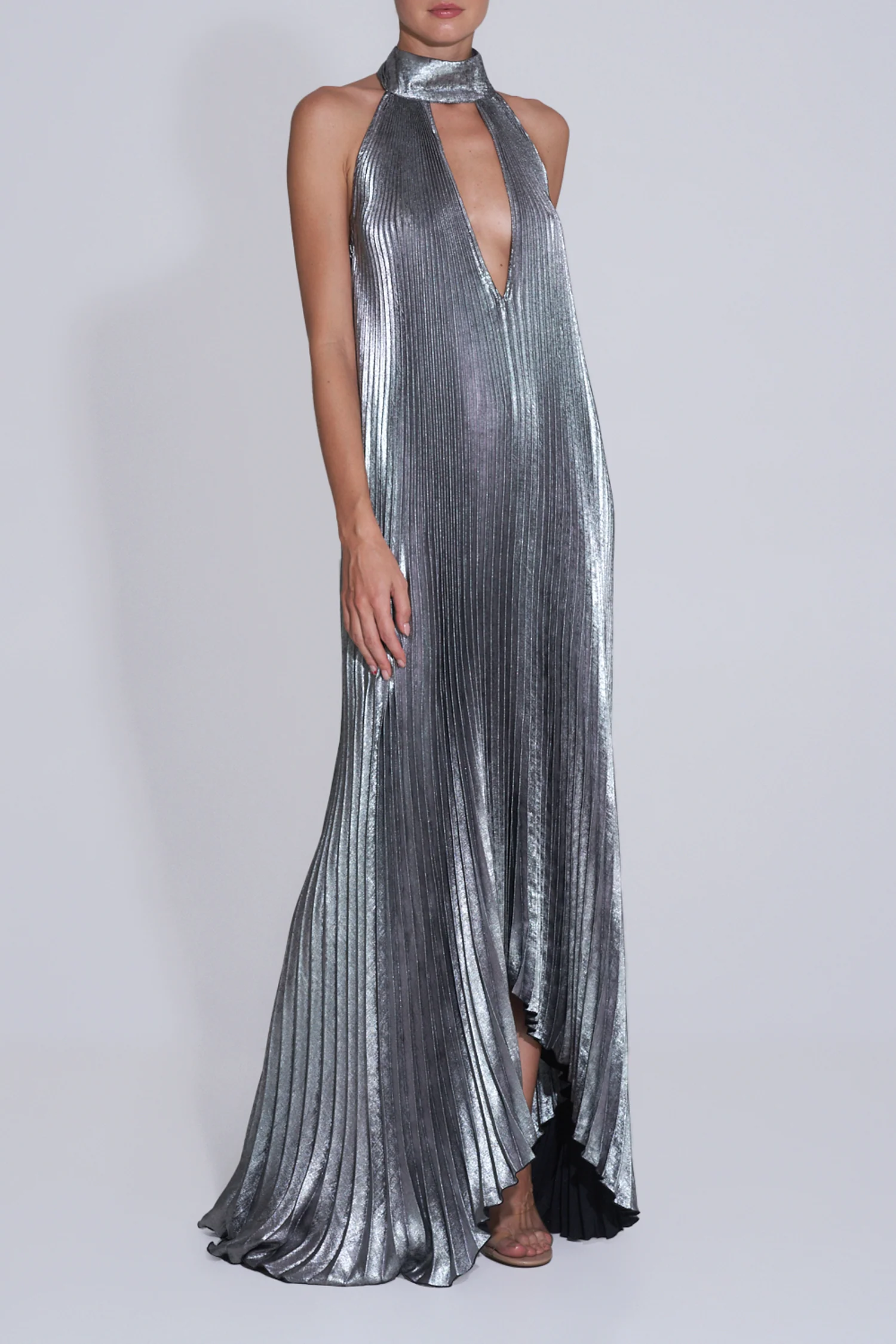 Opera Gown - Gunmetal Shimmer - Image 3