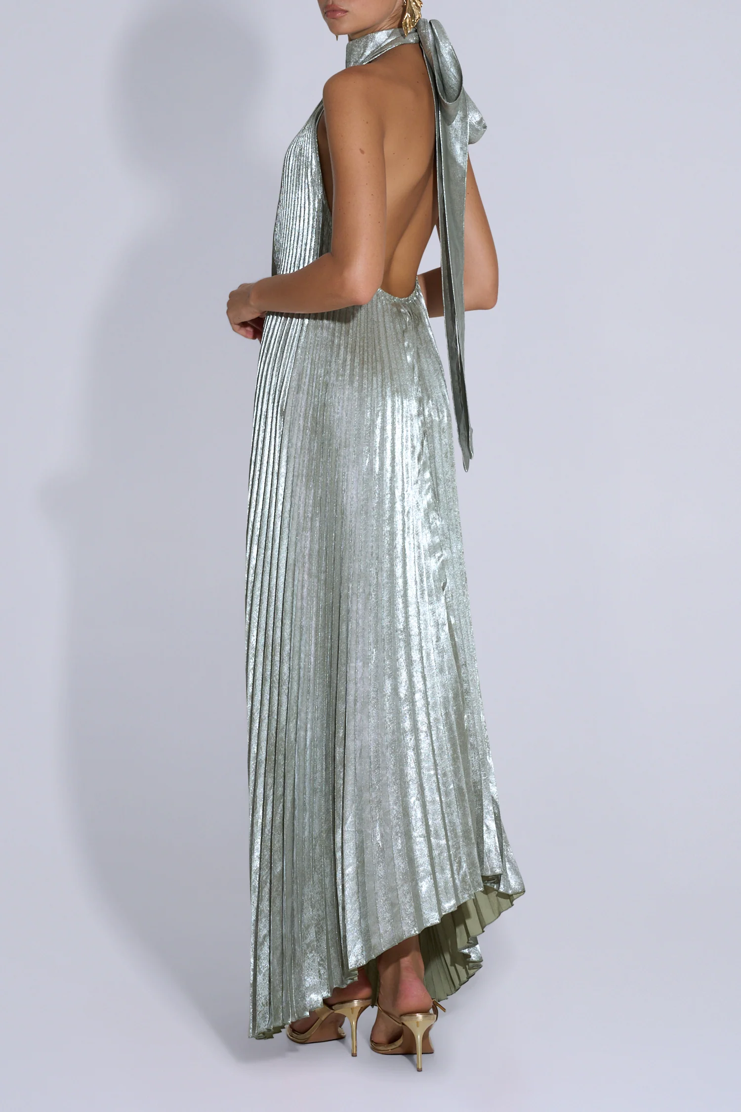 Opera Gown - Sage Shimmer - Image 4
