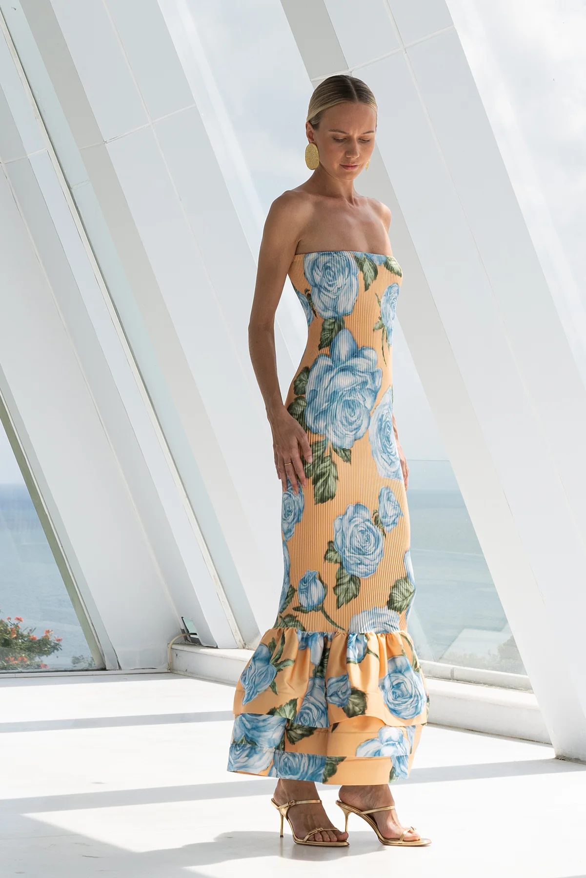 Ramblas Dress - Fleur Bleue - Image 2