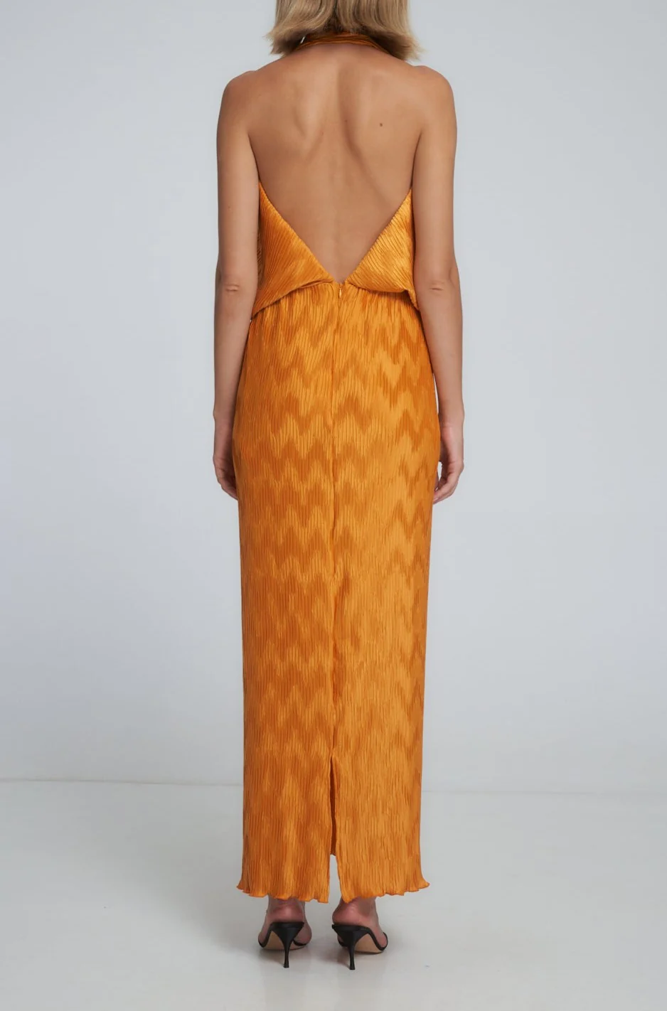 Riviera Sleeveless Gown - Amber - Image 2