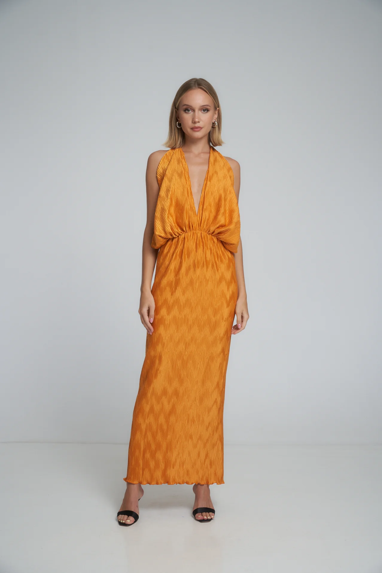 Riviera Sleeveless Gown - Amber - Image 3