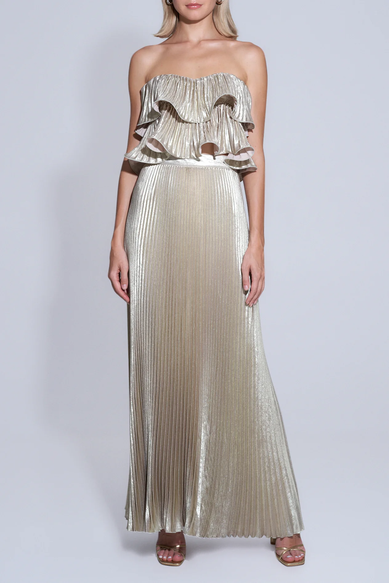 Romance Top - Gold Shimmer - Image 3