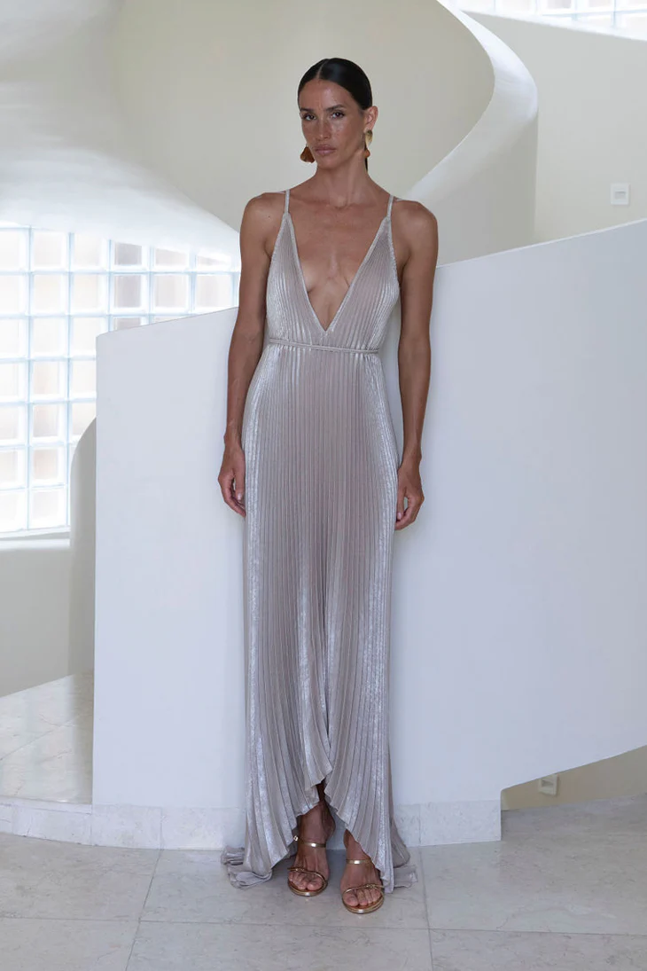 The Muse Gown - Champagne Shimmer
