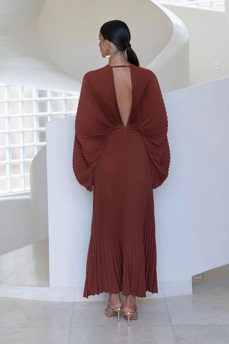 Versailles Gown - Terracotta - Image 2