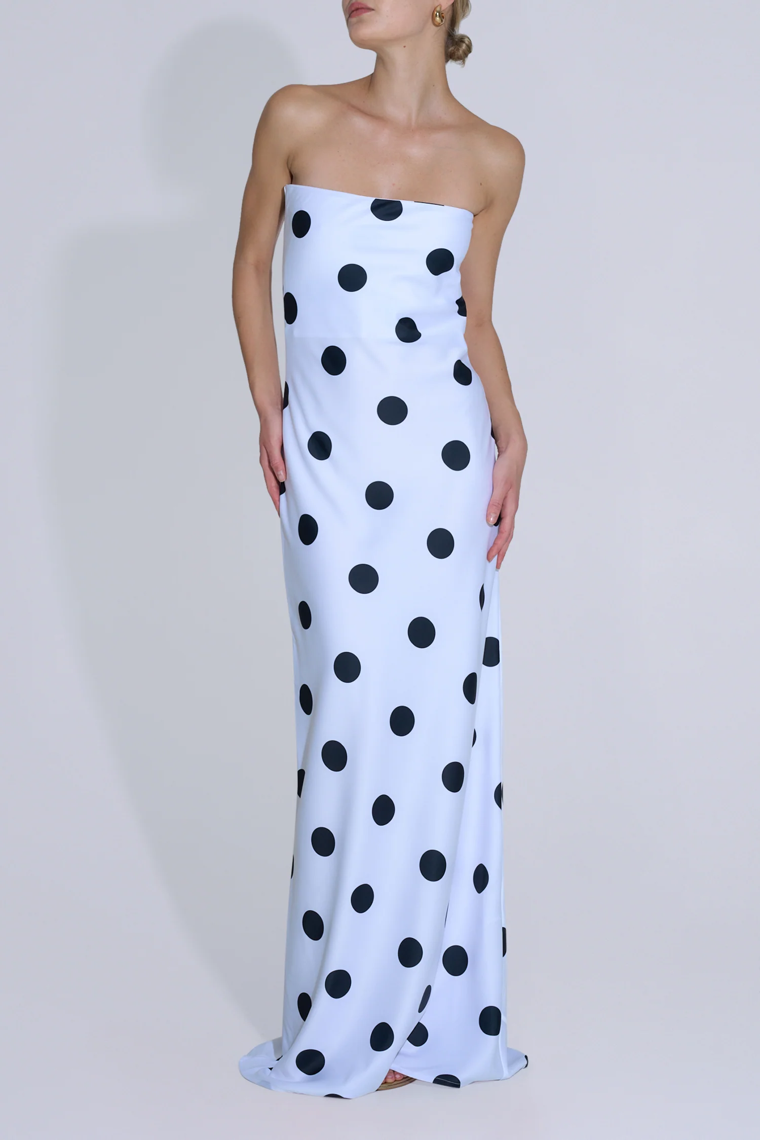 York Dress - Polka Blanc - Image 3